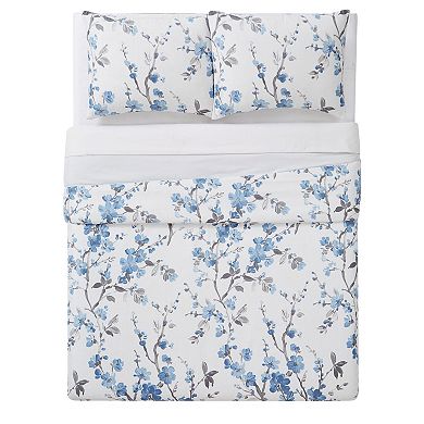 Cannon Kasumi Floral Comforter Set with Shams