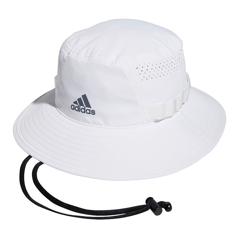 Mens adidas Victory 4 Bucket Hat, Size: Small/Medium, White