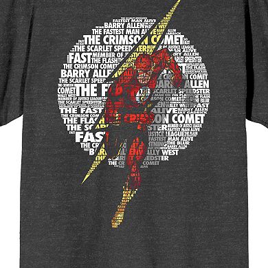 Men's DC Comics The Crimson Comet Flash Tee