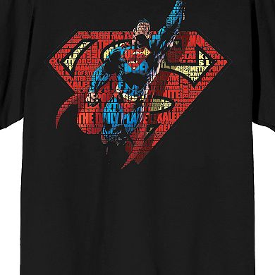 Men's DC Comics Superman Flying S Tee