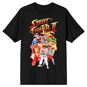 Men's Street Fighter Character Group Tee