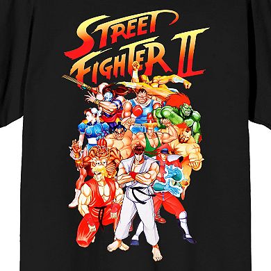 Men's Street Fighter Character Group Tee