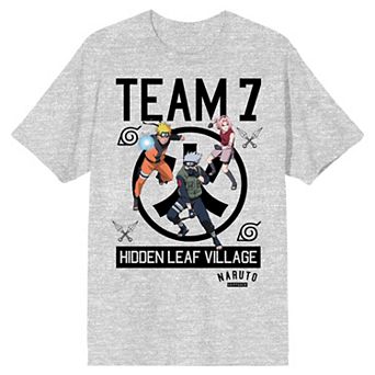 Men's Naruto Team 7 Heather Tee