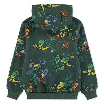 Boys 4-7 Nike All-Over Print Reveal Pullover Hoodie
