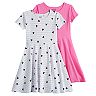 Disney's Minnie Mouse Girls 4-12 Two-Pack Skater Dresses by Jumping Beans®