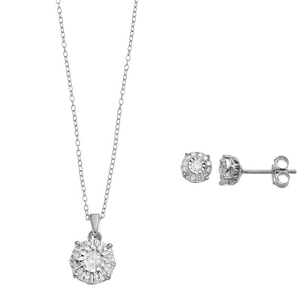 Kohls hot sale diamond pendant