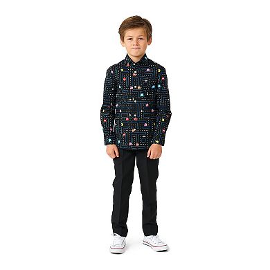 Boys 2-8 OppoSuits PACMAN Button-Up Dress Shirt