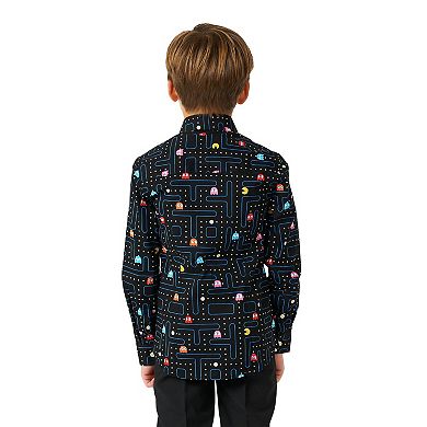 Boys 2-8 OppoSuits PACMAN Button-Up Dress Shirt