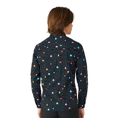 Boys 10-16 OppoSuits Pac-Man Print Button-Down Shirt