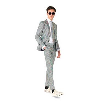 Boys 10-16 OppoSuits Metallic Disco Ball 3 pc Party Suit