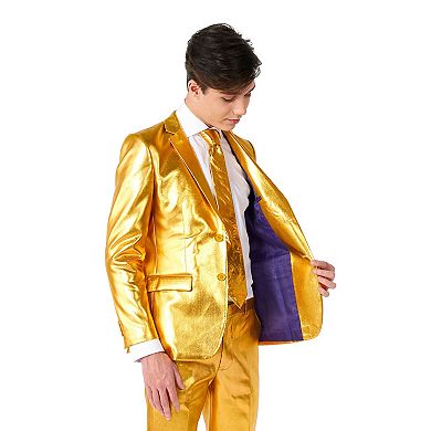 Boys 10-16 OppoSuits Gold Metallic 3-Piece Party Suit