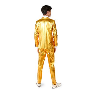 Boys 10-16 OppoSuits Gold Metallic 3-Piece Party Suit