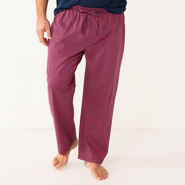 Big & Tall Sonoma Goods For Life® Brushed Poplin Sleep Pants