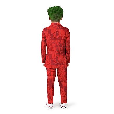 Boys 4-16 Suitmeister Scarlet Joker Batman Halloween Suit