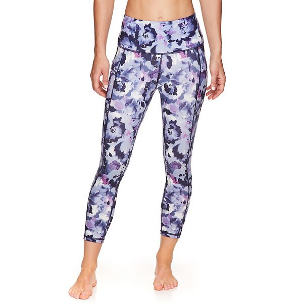 GAIAM Women's Om High-Rise Space-Dye Capri Leggings - Bob's Stores