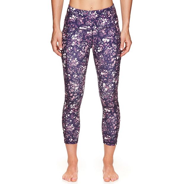 Gaiam Women's Om High Rise Waist Yoga Pants - Performance Spandex