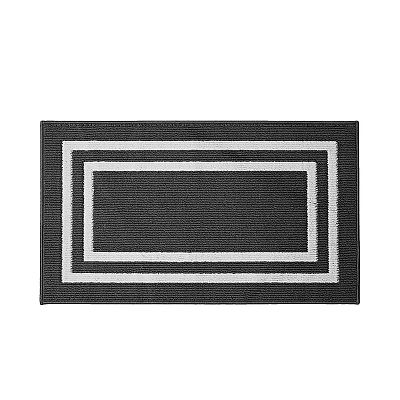 Nautica Double Line Border Tufted Runner
