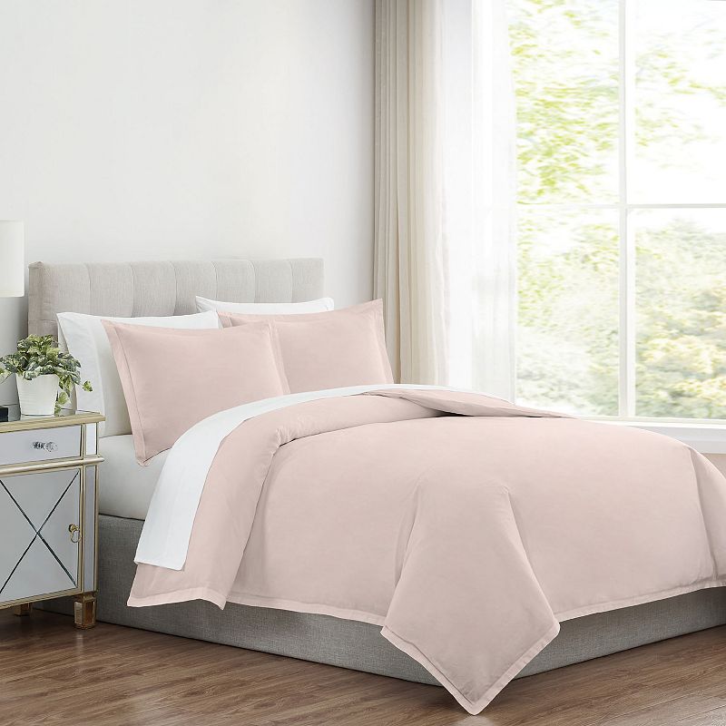 30301392 Charisma 310 Thread Count Cotton Solid Duvet Cover sku 30301392