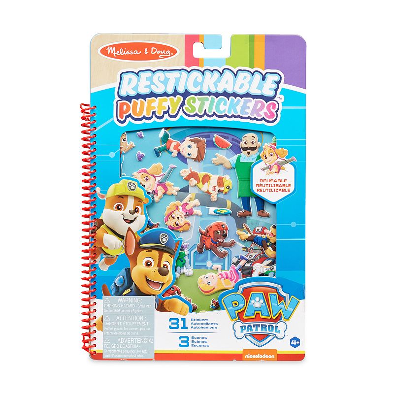 UPC 000772332569 product image for Melissa & Doug PAW Patrol Adventure Bay Puffy Sticker Set, Multicolor | upcitemdb.com