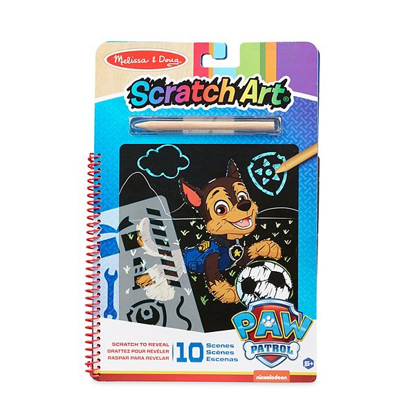 Melissa & Doug Paw Patrol Chase Scratch Art Pad