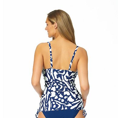 Women's Catalina Ruched-Side UPF 50+ Tankini Top