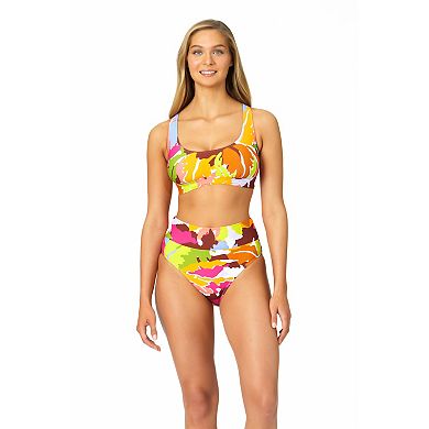 Women's Catalina Tropical UPF 50+ Bikini Top