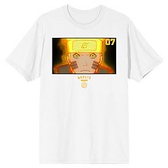  Naruto Shippuden Men's Naruto Uzumaki In Action Orange Kanji  T-Shirt, Medium : Clothing, Shoes & Jewelry