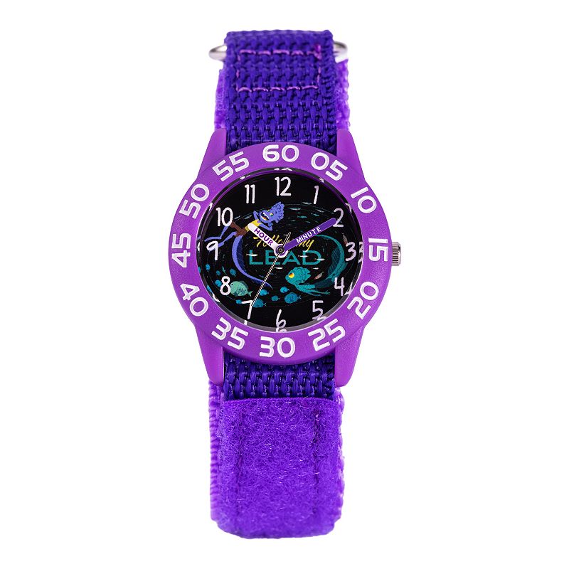 Disney's Luca, Luca (Sea Monster), Alberto (Sea Monster) Kids' Time Teacher Watch, Girl's, Size: Medium, Purple