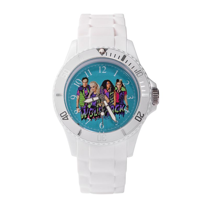 Disney's Zombies 2 Wynter, Whyatt, Willa, & Addison Men's Watch, Size: Large, White