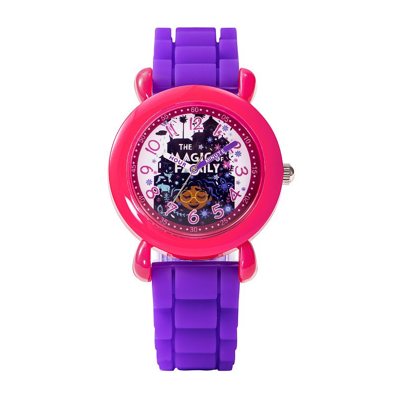 Disney's Encanto Mirabel Kids' Time Teacher Watch, Girl's, Size: Medium, Purple