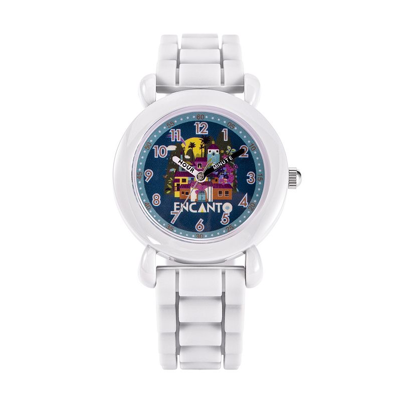 Disney's Encanto Kids' Time Teacher Watch, Boy's, Size: Medium, White