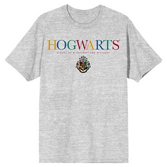 Men's Harry Potter Hogwarts Logo Tee