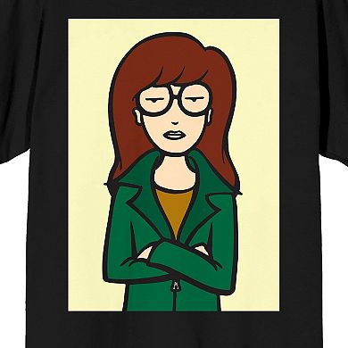 Men's Daria Adult Cartoon Graphic Tee