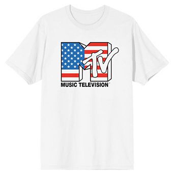 Men's MTV American Flag Tee
