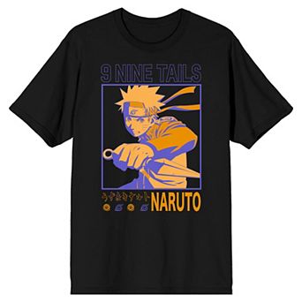 Men's Naruto Anime Character Tee