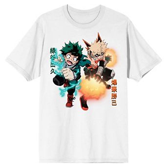 Men's My Hero Academia Deku & Bakugo Tee