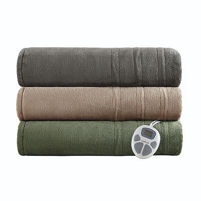 Cuddl Duds® Heated Plush Bed Blanket