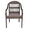 Sonoma Goods For Life Cortena Wicker Stacking Dining Chair