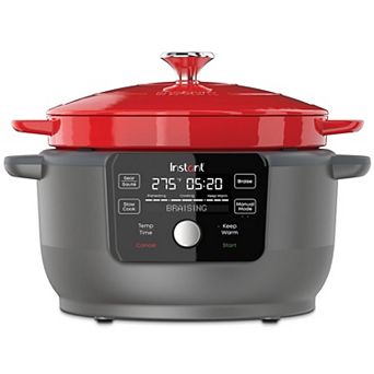 Instant 6-qt Dutch Oven with Enameled Cast-Iron Cooking Pot