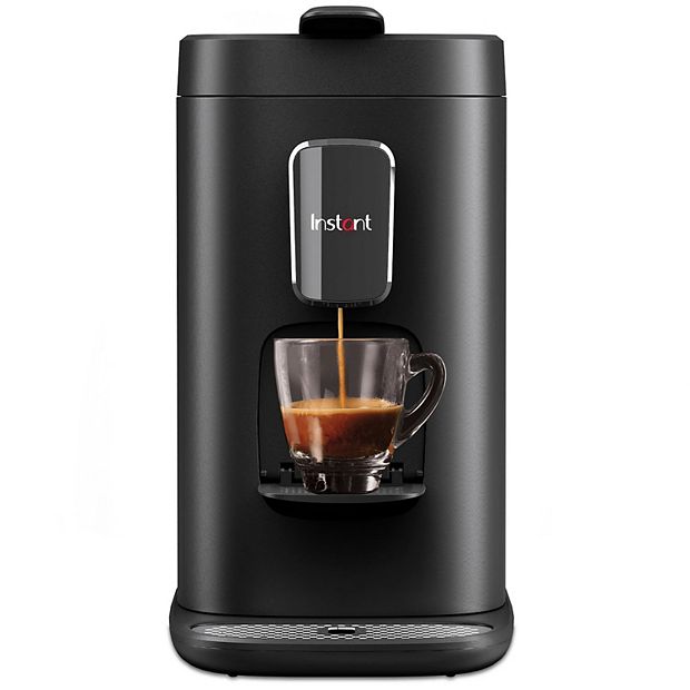 Instant Solo Café 2-in-1 Single Serve Coffee Maker for K-Cup Pods and  Ground Coffee, Black - Yahoo Shopping