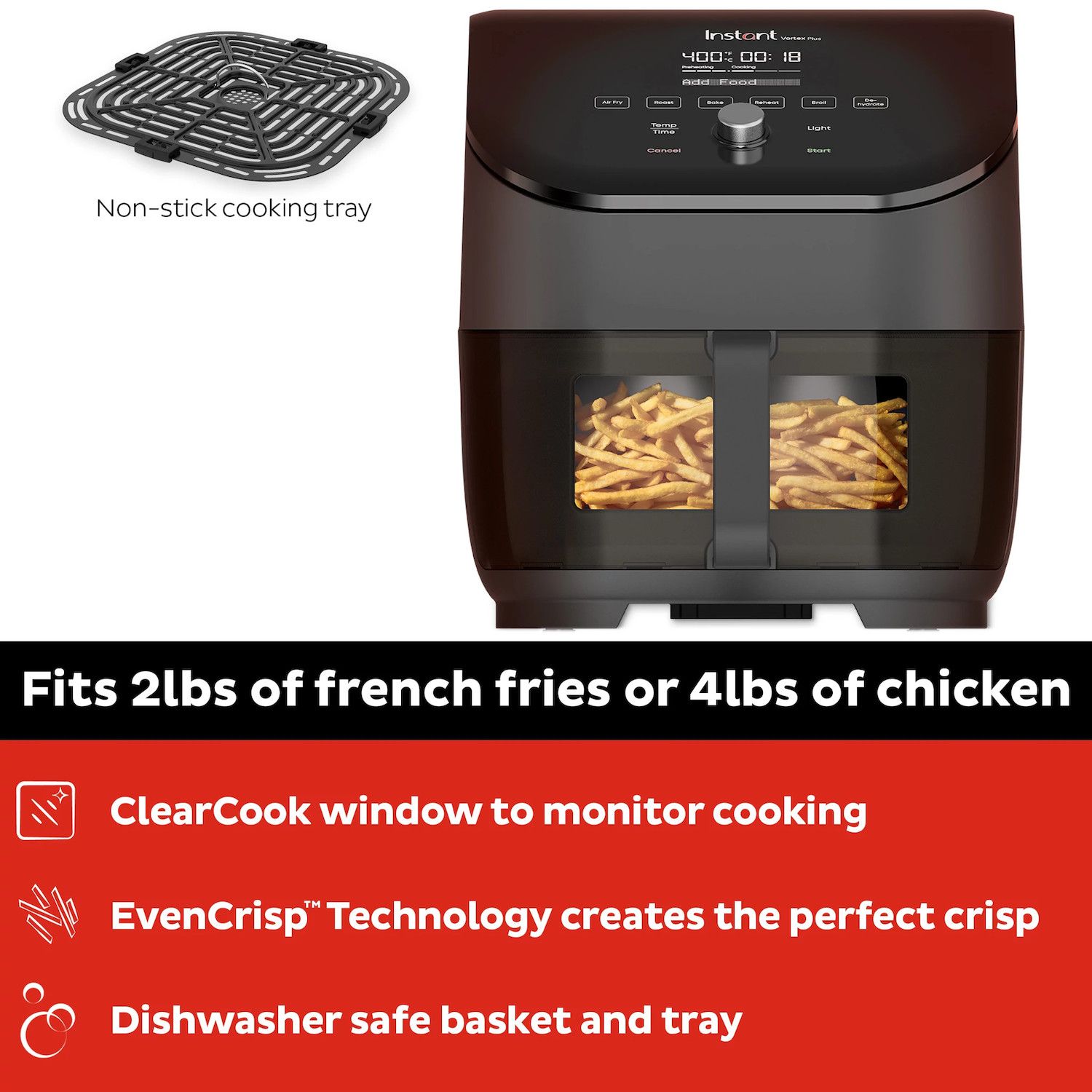 Instant Pot Vortex Plus Air Fryer - Thumbnail 2