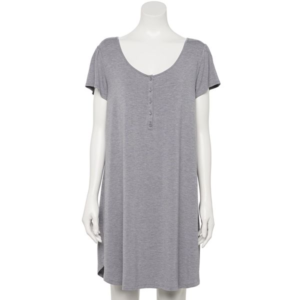 Maternity Sonoma Goods For Life® Henley Nursing Nightgown