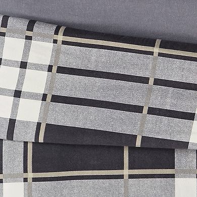 Truly Soft Milo Plaid Flannel Comforter Set with Shams