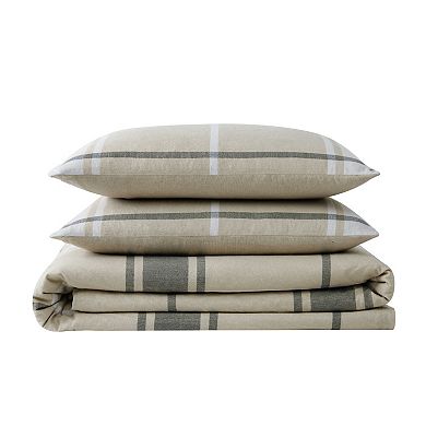 Truly Soft Preston Plaid Flannel Comforter Set with Shams