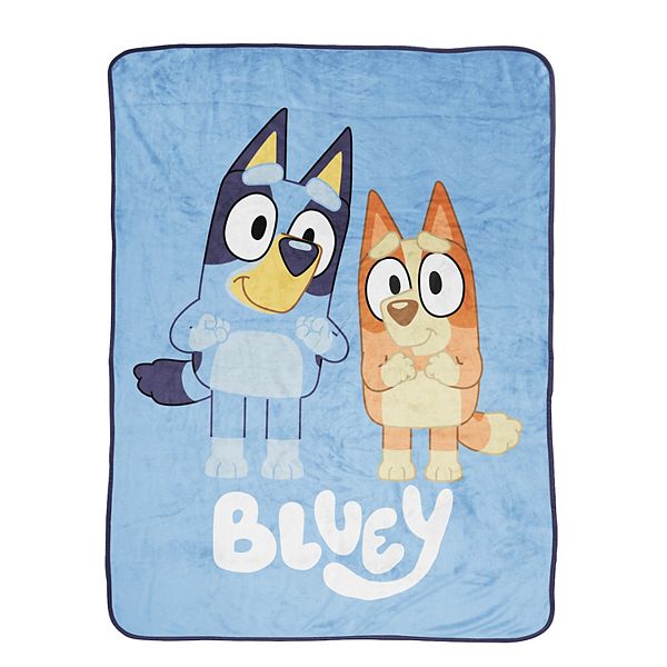 Boys Girls Bluey Bluey Again Throw