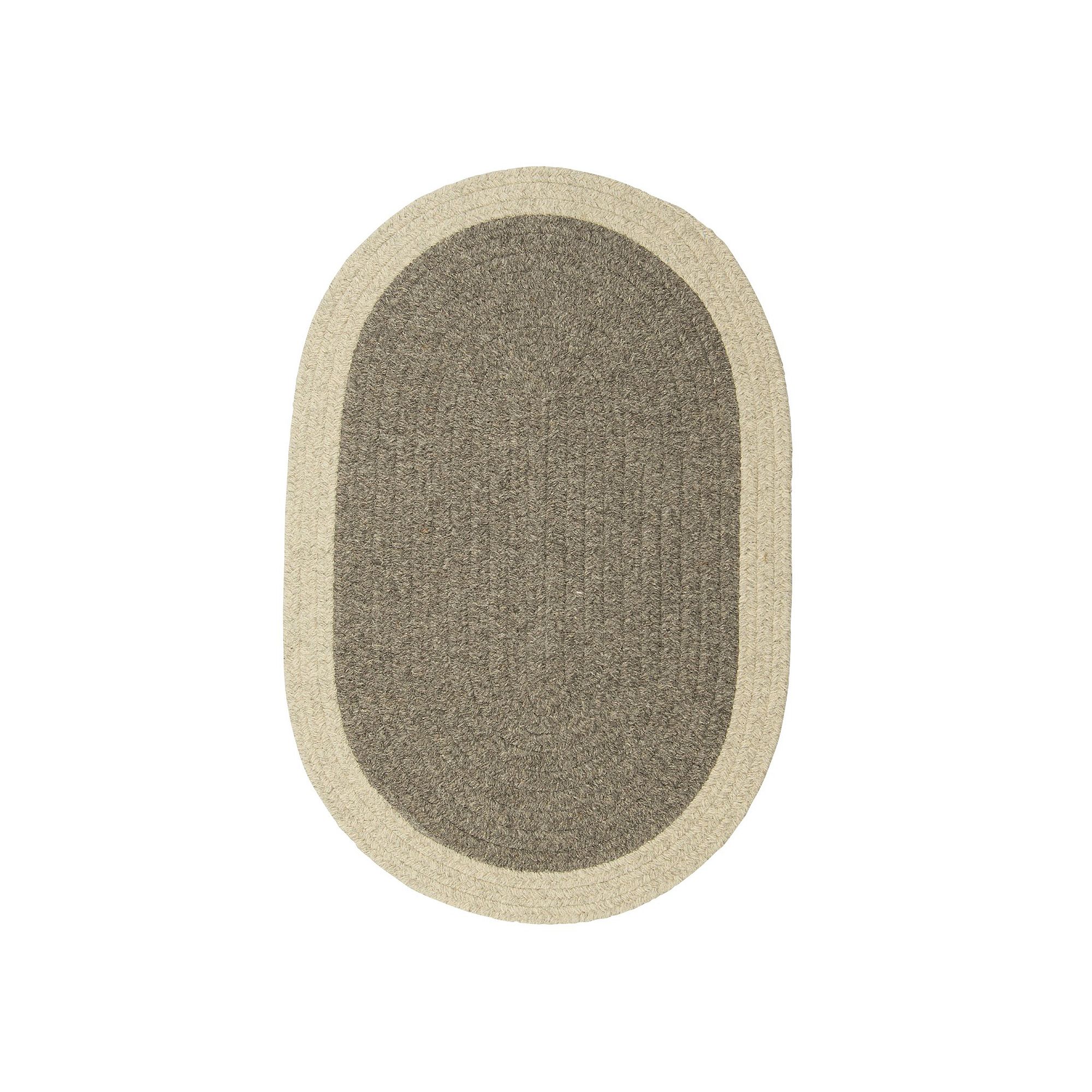 Colonial Mills Hudson Reversible Wool Rug, Dark Gray