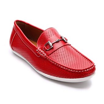 Aston Marc Men's Perforated Driving Loafers