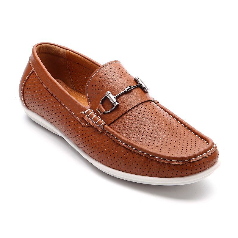 48995584 Aston Marc Mens Perforated Driving Loafers, Size:  sku 48995584