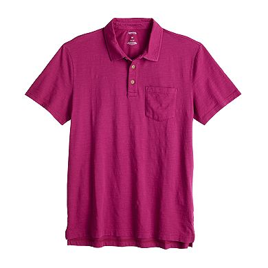 Men's Sonoma Goods For Life® Slubbed Cotton Polo