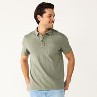 Deals on Sonoma Goods For Life Men's Supersoft Lightweight Polo